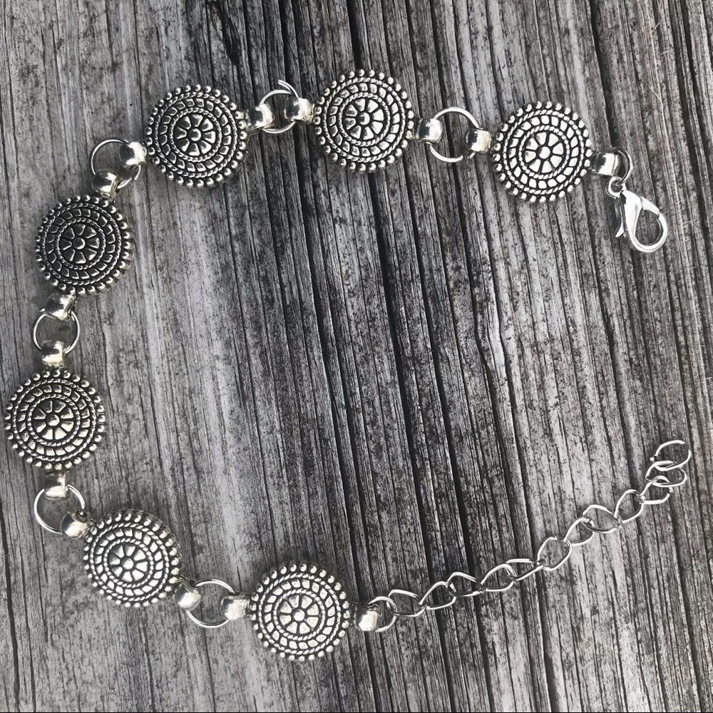 4 For $20 Sassy Silver Wheels Bracelet